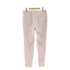 Theory STRETCH CANVAS TREECA 4J N クロップドパンツ テーパード 2 ラベンダー色 /CX