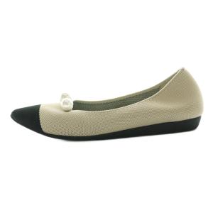TOCCA × ステッピ steppi バイカラーポインテッドパンプス BICOLOR POINTED PUMPS