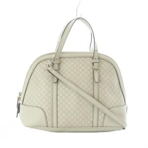 マイクログッチシマ 2WAYバッグ  ライトベージュ 309617