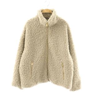 LUELA ボアブルゾン 03 グレージュ