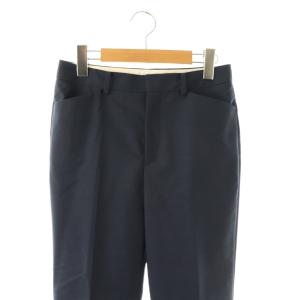 UNITED ARROWS CANONICO スリムパンツ テーパード 36 ネイビー /HK OS SH