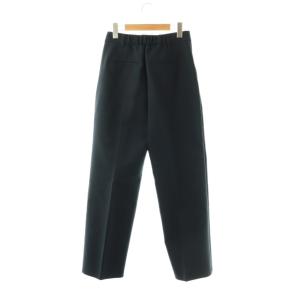 IENA 25AW ソフトダブルクロスタックパンツ テーパード 38 ネイビー /HK OS