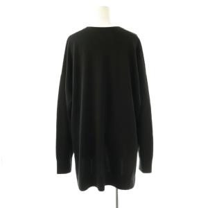 L'Appartement 25AW 18G Smooth Wide Pullover ブラック
