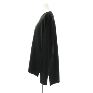 L'Appartement 25AW 18G Smooth Wide Pullover ブラック