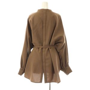 rim.ark Back open dolman SH シャツ ブラウス 長袖 前開き F 茶 /NR OS