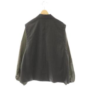 rim.ark 24AW Combination w-breasted JK ジャケット F グレー カーキ /DO OS