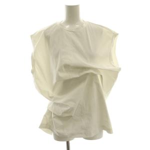 24AW タックルーズカットトップ TUCK LOOSE CUT TOP カットソー 36 白 ホワイト