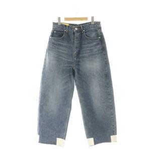 23AW エナメルドッキング デニムパンツ ジーンズ 38 ブルー /DF OS