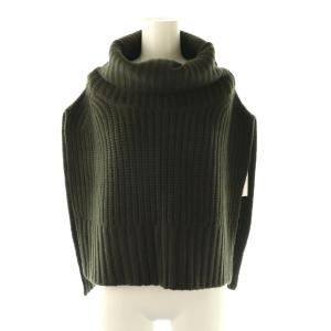 FRONT KNITWEAR ウール カーキ