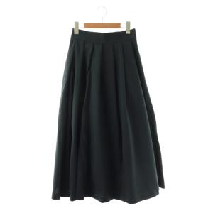 24AW ドライクロススカート ロング フレア 36 紺 /NR OS