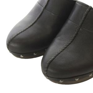 UGG australia KASSI クロッグ サボ US7 24cm 黒 ブラック スタッズ /RI OS