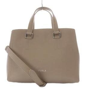 ネクスト M トートバッグ ショルダーバッグ 2way 斜め掛け レザー グレージュ /YO33