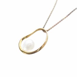 Kengo Kuma + MA,YU Teehaus 925 パールネックレス ゴールド色 /SR