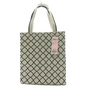 24SS チェッカー・クローバー・エンブロイダリー・A4トート CHECKER CLOVER EMBROIDERY