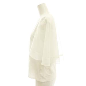 Diagram GRACE CONTINENTAL 25SS シアーケープカットトップ カットソー 36 ホワイト /DF OS
