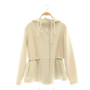 ダンボールニットフーディーブルゾン パーカー 36 アイボリー /DF OS