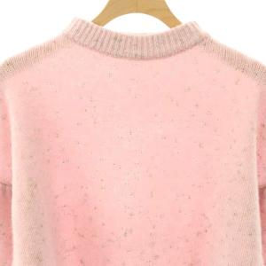 Loulou Willoughby 24AW LINSIEME プルオーバー ニット セーター ラメ 2 ピンク ゴールド色 シルバー色 /ES