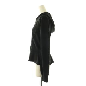 FOXEY NEW YORK Parka Jasmine パーカー 42 ブラック 34259 /DO OS