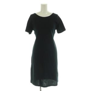 ワンピース バックリボン ミニ 36 黒 /MI OS