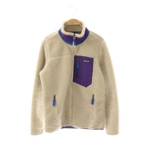 23074 ラシック レトロX フリースジャケット ジップアップ XS ベージュ /HK OS
