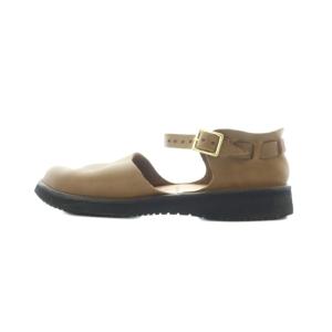 AURORA SHOES コンフォートシューズ サンダル レザー 22cm 茶色 ブラウン /RI OS