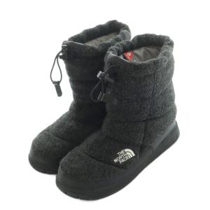 THE NORTH FACE ヌプシスノーブーツ スノーブーツ ショートブーツ US6 23.0cm ダークグレー 6061729N3X
