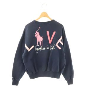 RALPH LAUREN ピンクポニー  PINK PONY Fleece Crewneck Sweatshirt スウェット プルオーバー