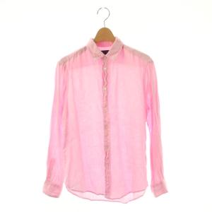 LS RX ANW ST-LONG SLEEVE-BUTTON FRONT SHIR シャツ 長袖 リネン