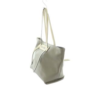 miumiu GRACE LUX トートバッグ グレー 5BG117