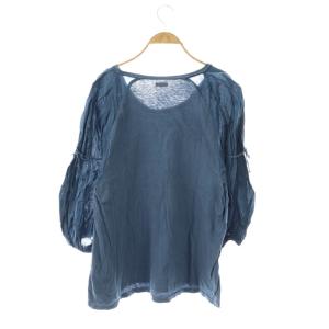 KAPITAL 切替カットソー 1 ブルー /DO OS