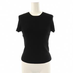 25SS WOOSTER CREPE KNIT BI COLOR RIB TEE リブT サマーニット