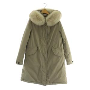 KEYSTONE PARKA ダウンコート フォックスファー S グレージュ WWCP2653D