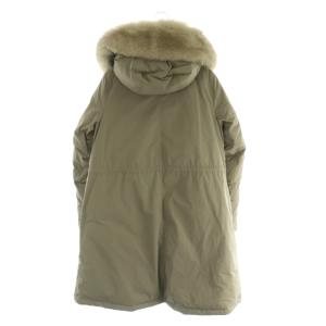 WOOLRICH KEYSTONE PARKA ダウンコート フォックスファー S グレージュ WWCP2653D