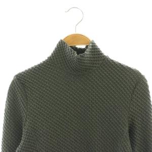 Mame Kurogouchi Shirring Jersey Jacquard High Neck Top トップス カットソー 長袖