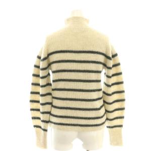 ISABEL MARANT ETOILE Georgia Sweater ニット セーター ボーダー 34 エクリュ ブラック /DF OS SH