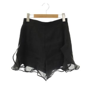 オーガンフリルスカショーパン ショートパンツ スカート 1 黒 /NR OS SH