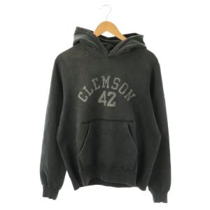 CLEMSON42 パーカー F グレー オフホワイト /DO OS