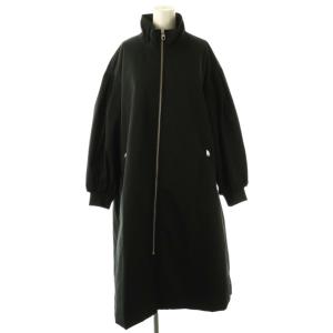 中綿袖ボリュームコート 38 ブラック /DO OS