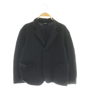 TC-T018 リボン柄 刺繍 テーラードジャケット ダークネイビー /ES OS