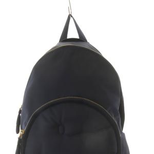 ANYA HINDMARCH ナイロン スマイリー リュックサック ネイビー
