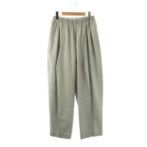 25AW DIAMOND PANTS ワイドパンツ バルーン 36 グレー /ES OS