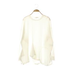 26SS PLATE LONG-SLEEVE T-SHIRT Tシャツ カットソー ホワイト /DO OS