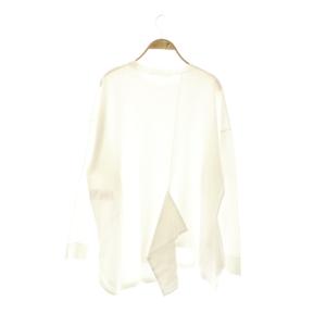 ENFOLD 26SS PLATE LONG-SLEEVE T-SHIRT Tシャツ カットソー ホワイト /DO OS