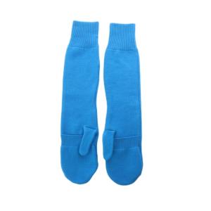 25AW LONG GLOOVE 手袋 アームウォーマー 青 リブ編み ロング丈 /RI OS