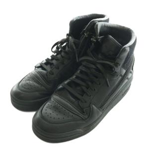 adidas アディダス Forum Hi OG ハイカットスニーカー シューズ US6.5 黒 ブラック
