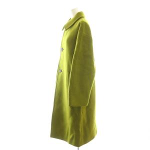Steven Alan Dolman Sleeve Coat ステンカラーコート アウター M イエローグリーン /DF OS