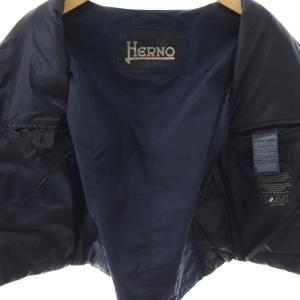 HERNO ダウンベスト 46 ネイビー