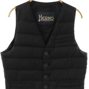 HERNO ダウンベスト 46 ブラック