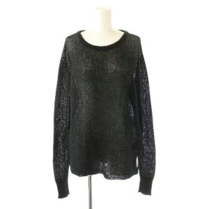 TSUMUGI ニット2 セーター 長袖 ブラック /HK OS SH