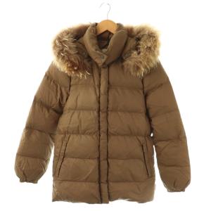 VALENTINE バレンティーヌ ダウンコート フード付き 00 ブラウン /ES OS